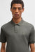 BOSS Men's Passenger Slim Fit Stretch Cotton Polo Shirt with Logo Patch