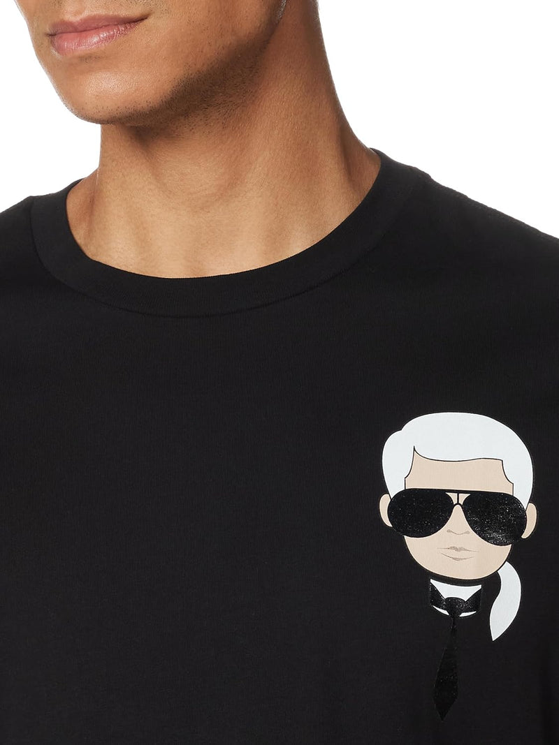 KARL LAGERFELD mens Classic Karl Caharacter T-shirt T-Shirt