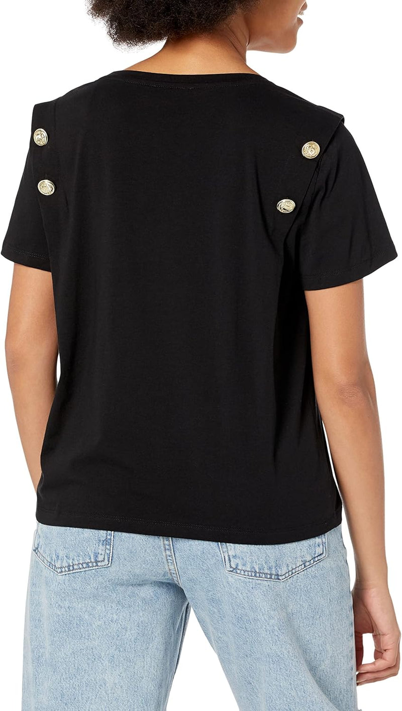 womens Soft Logo Tee T-Shirt - Black