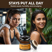 SLICKUP Hairline Shadow Powder for Root Touch Up Instant Hair Colour Stick for Grey Hair Coverage Temporary Hair Powder for Thinning Hair, Bald Spots & Hairline (Dark Brown)