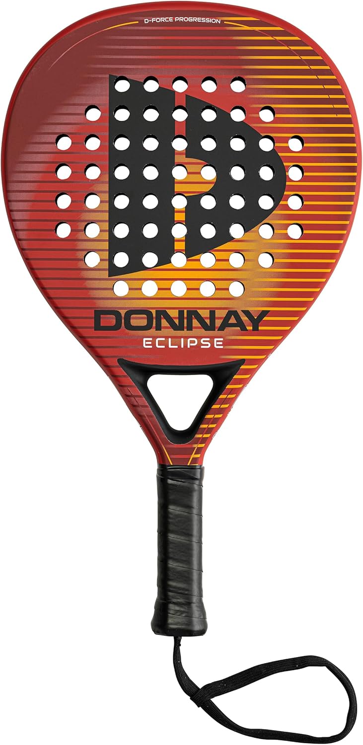 Donnay Eclipse 3K Padel Racket, Eclipse Red