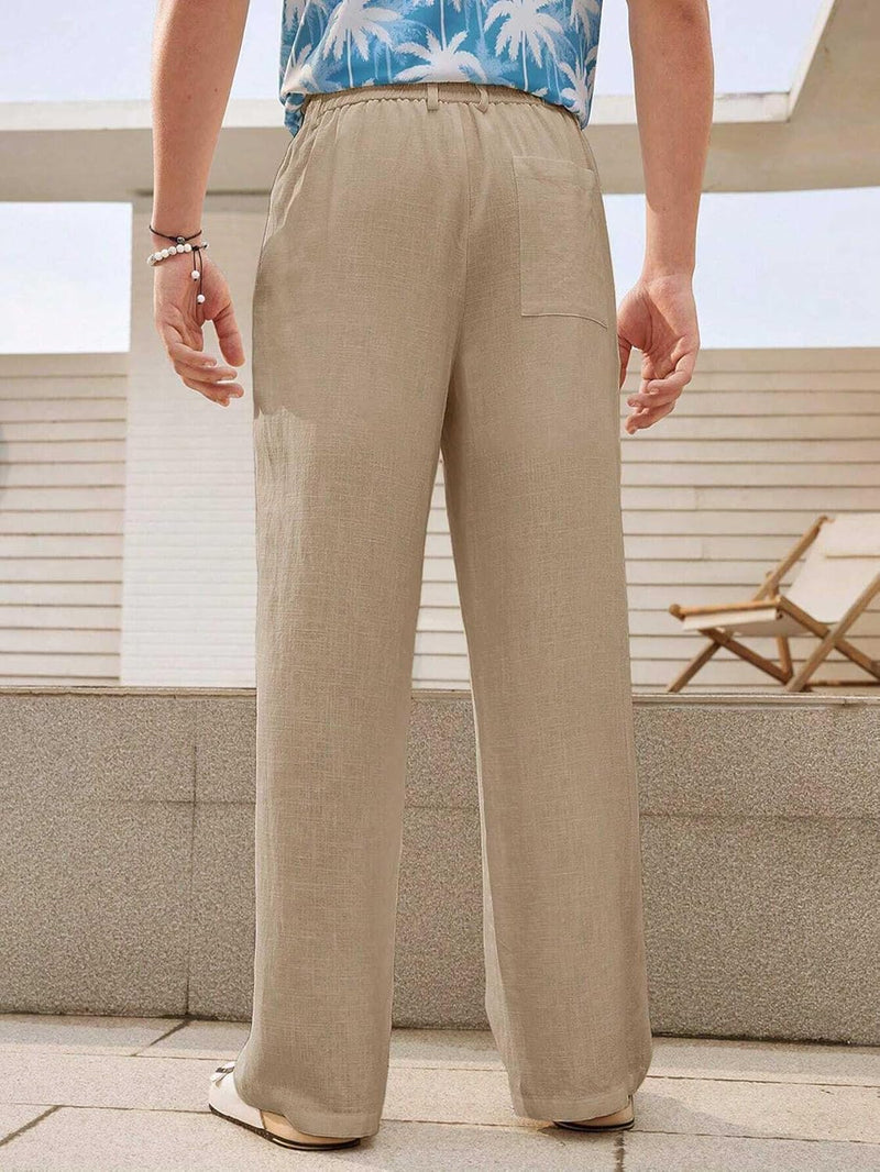 Trouser Pant for Men Loose Fit Man Track Pants Formal Causal Regular & Relaxed Cargo Summer Stretchable (Available in Plus Size and Combo Pack of 2) Beige (GL-TP-1119_BEIGE_30)
