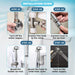SPAULD Handheld Toilet Bidet Sprayer, Jet Sprayer Kit, Muslim Shower for Toilet, Shattaf, Stainless Steel Faucet Bidet Sprayer Set, Healthy diaper for Sprayer toilet