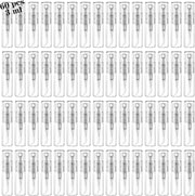 Mini Spray Bottle 10ml, Refillable Glass Spray Bottle, Glass Bottle Atomizer, Perfume Mouthwash Atomizer for Cleaning Refillable Container for Travel, Essential Oils, Perfume 40 Pcs, 10ml - 60PCS,3ML