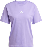 Women Essentials 3-Stripes Cotton T-Shirt - Purple