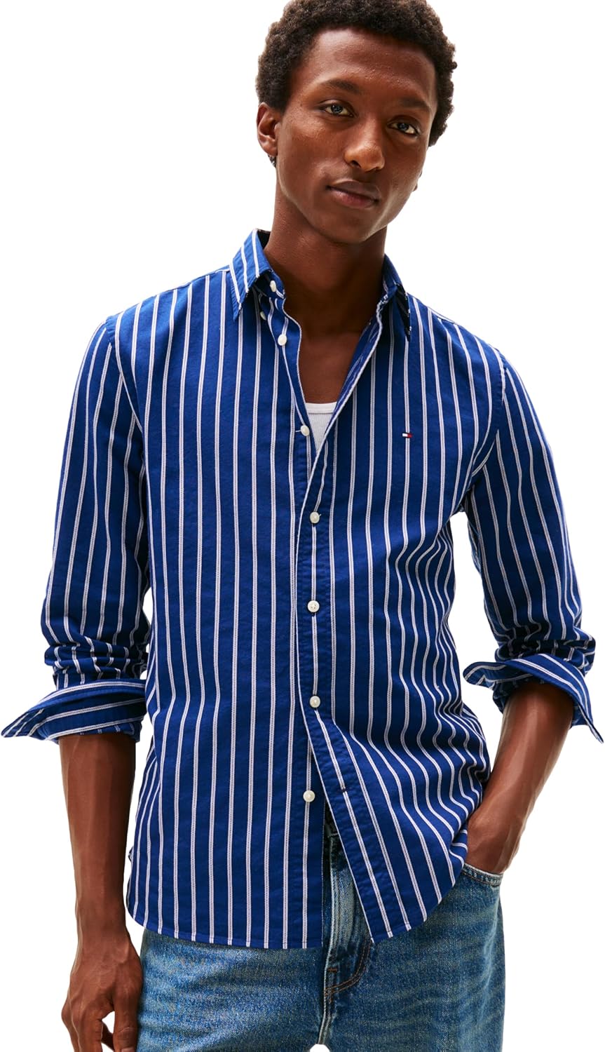Mens Long Sleeve Oxford Shirts in Regular Fit, Men's Button Down Shirts, Also Available in Big and Tall