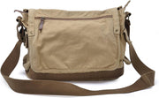 Unisex Adult Cross Body Shoulder Satchel Cross Body, Messenger Bag (pack of 1) - Khaki