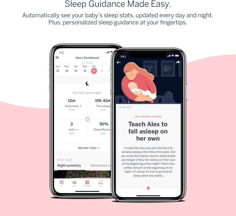 Nanit Pro Smart Baby Monitor & Wall Mount