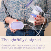 Lansinoh Compact Single Electric Breast Pump , Set Of 1
