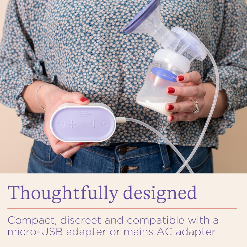 Lansinoh Compact Single Electric Breast Pump , Set Of 1