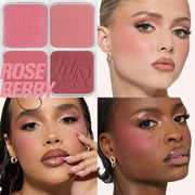 Beauty Blush Filter Blurring Blushlighters Palette 7.5g - Baby Pink