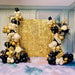 LJIE-House Champagne Shimmer Wall Backdrop Shimmer Panels Sequin Backdrop 36PCS Glitter Party Backdrop for Birthday Wedding Anniversary Engagement Baby Shower & Bachelorette Decorations Party