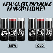 Spooktacular Creations 3 PCS Halloween Makeup Face Body Paint Set Foundation Makeup Waterproof Stick Kit Halloween Eye SFX Zombie Cosplay for Adult Party Dress Up (Black White Red)