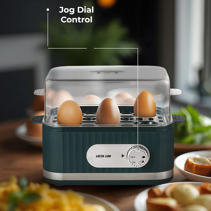 Green Lion Smart Egg Cooker - Green