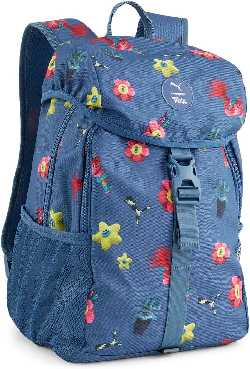 Mens PUMA Kids Backpack - Blue Horizon-AOP
