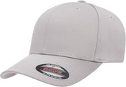 mens Flexfit Men's Athletic Baseball Fitted Cap - Silver