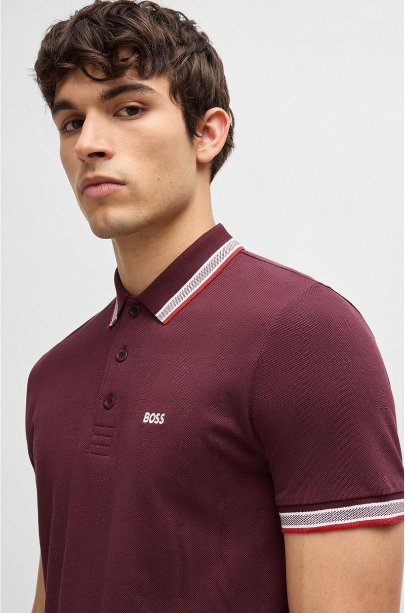 BOSS Mens Paddy 10241663 01 Polo Shirt (pack of 1)