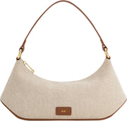 Women's Lily Shoulder Bag - Brown Canvas
