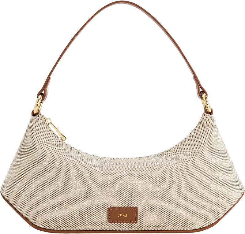 Women's Lily Shoulder Bag - Brown Canvas