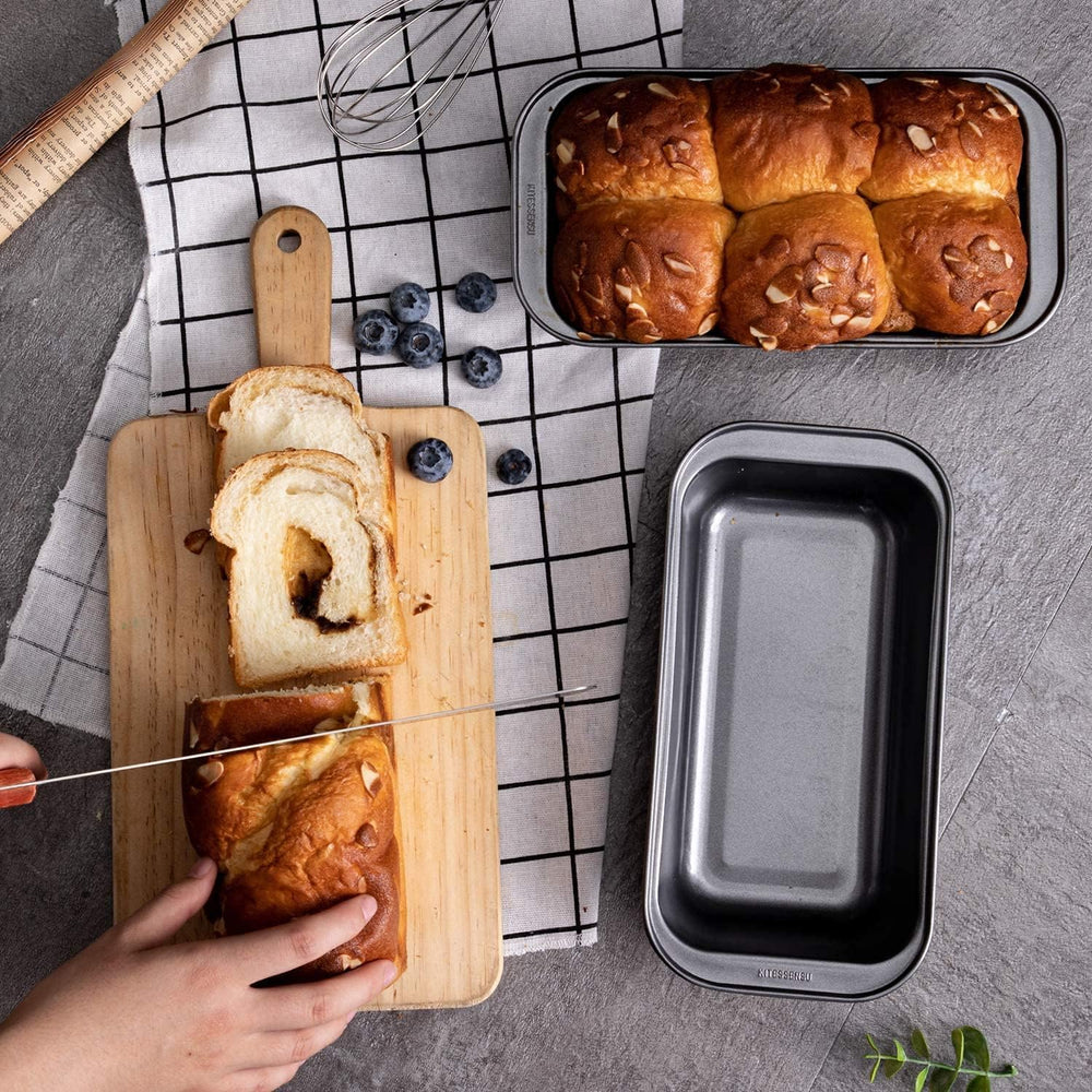 Showay Loaf Pan Bread Baking Mold, Tray, Tin For Home Kitchen Mold
