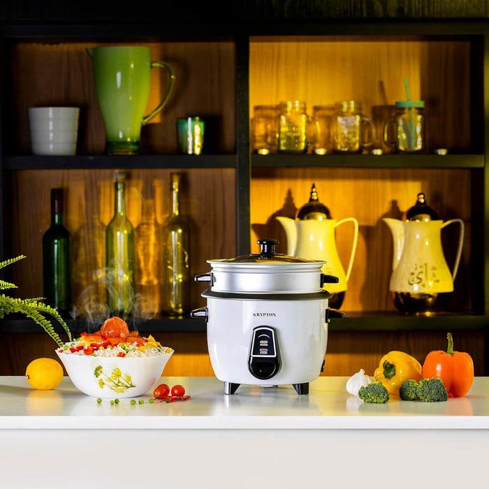 Krypton Rice Cooker, 1 Liter, Grey