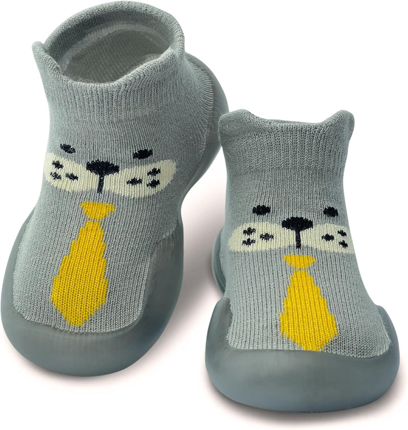 Dookeh Baby Sock Shoes Boys Girls First Walking Shoes Non-Slip Slippers Soft Sole Sneakers Toddler Infant Babygirl