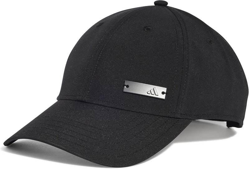 Unisex Baseball Lightweights Cap Metal Baseball Cap - Black