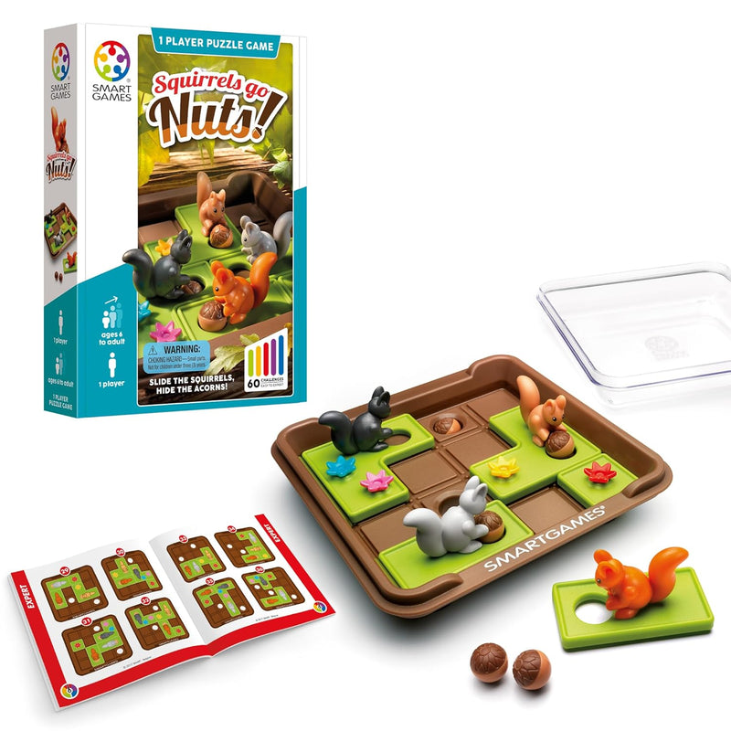 SmartGames Squirrels Go Nuts, Multicolour
