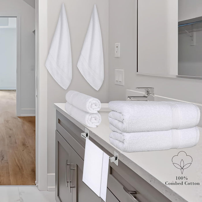 Bliss Casa - Luxury Hand Towels (40 x 70 cm) - 100% Combed Cotton, Ultra Soft and Highly Absorbent, Hotel & Spa Quality Hand Towels
