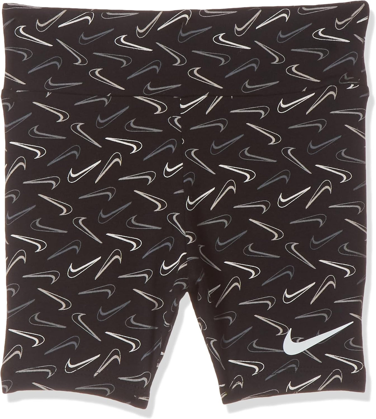 Unisex Kids NKG SWOOSH LOGO BIKE Shorts – image 2