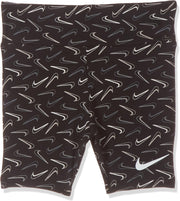 Unisex Kids NKG SWOOSH LOGO BIKE Shorts - BLACK
