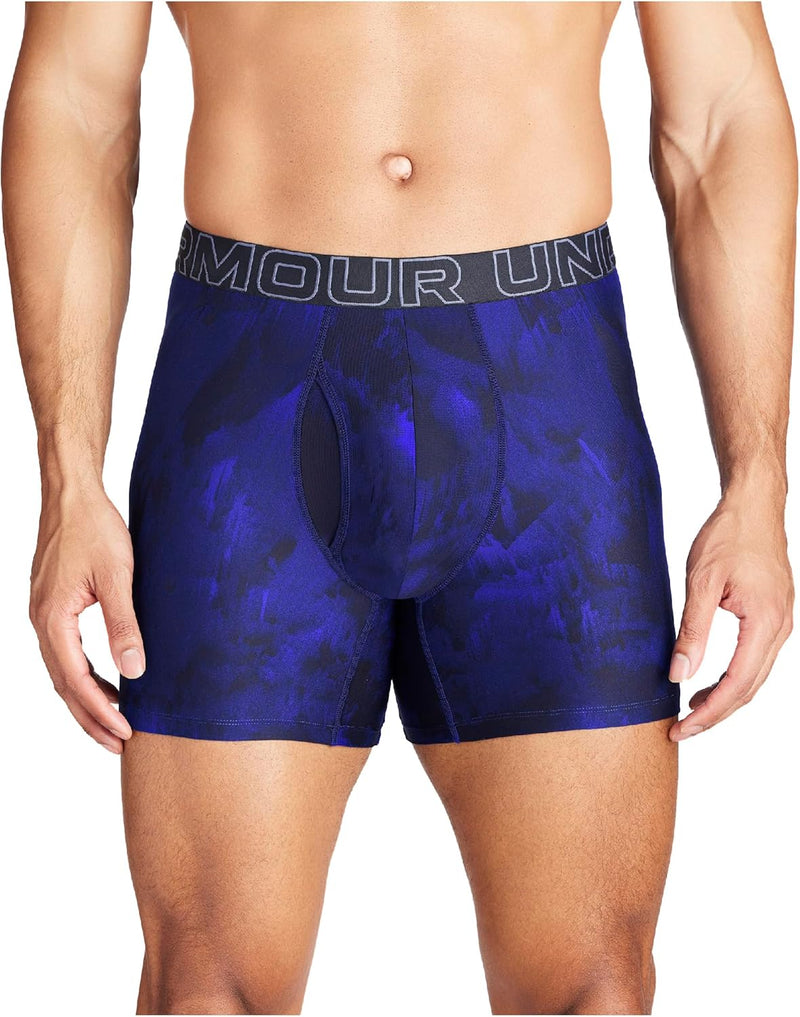 Under Armour mens Ua Performance Tech Boxerjock 6in 3-pack Boxer Briefs (pack of 3)