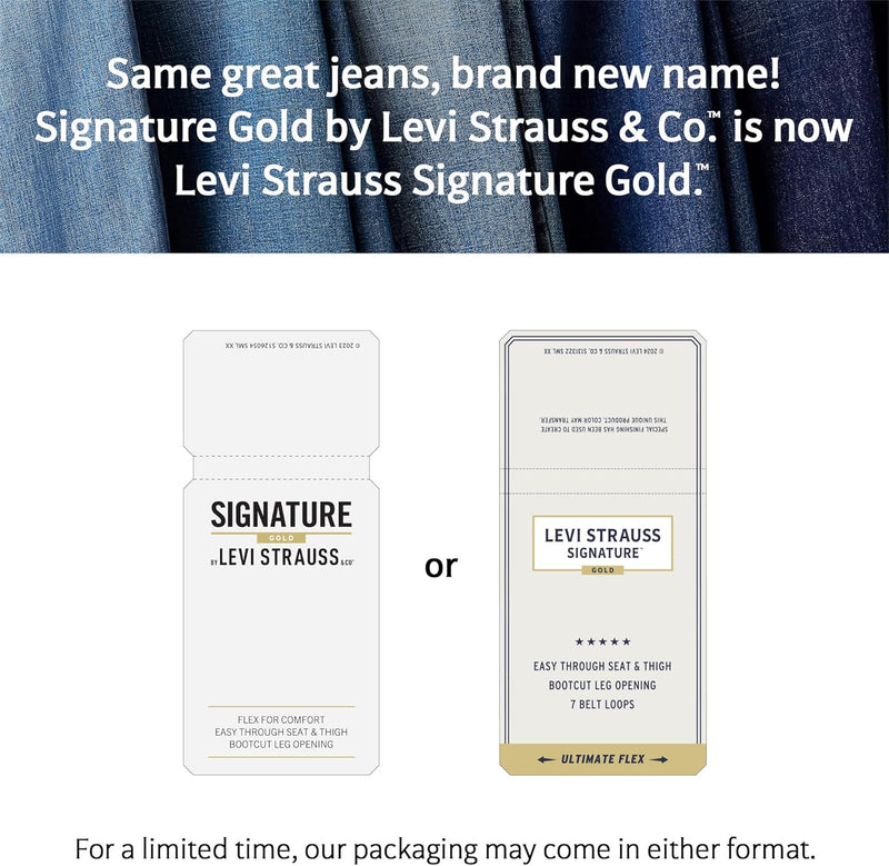 Signature by Levi Strauss & Co. Gold Women's Heritage Original Wide Leg Jeans
