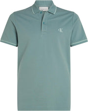 Calvin Klein Mens TIPPING POLO Short-Sleeve Polo Shirts