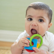 Dr. Brown's Ridgees Giraffe, Massaging Baby Teether, Designed by a Pediatric Dentist, BPA Free, 3m+