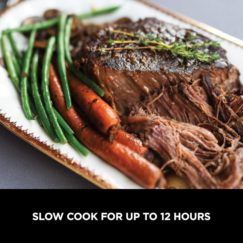 Foodi Ultimate 9-In-1 Multi Cooker With Crisping, Keep Warm Setting, One Pot Meals, 1760 Watts, 7.5 Litre Capacity, Recipie Guide, Black, OP500ME, 2 Years Warranty