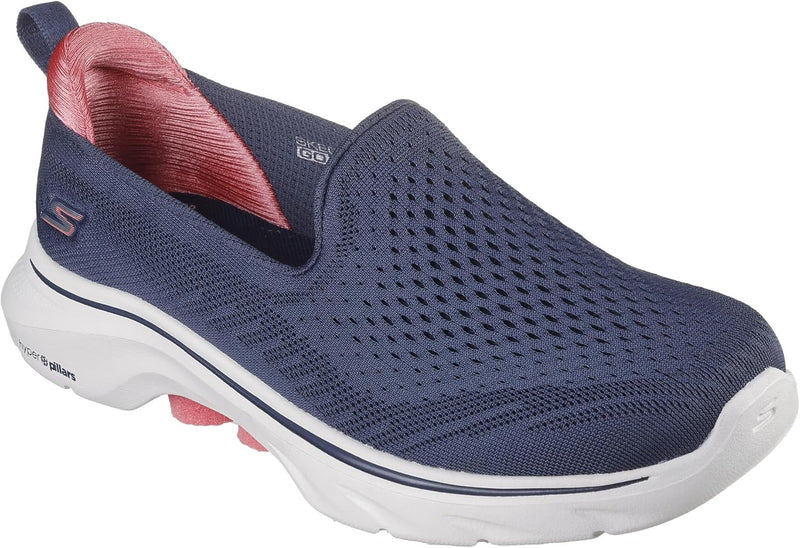Go Walk 7 Vina womens Sneaker - NAVY CHARCOAL