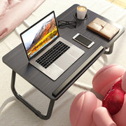 SKY-TOUCH Foldable Laptop Desk,Portable Laptop Bed Tray Table, Adjustable Height Tilt - Non-slip Design with Cup Holder,Lapdesk Work for Reading Study Eating Computer Table Deskfolding Sofa Couch