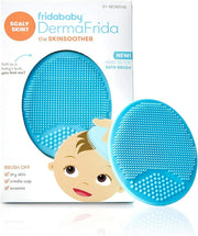 DermaFrida the SkinSoother Baby Bath Brush: Cradle Cap Brush for Babies, Baby Essential for Dry Skin, Cradle Cap Treatment and Eczema - SkinSoother Baby Bath Brush