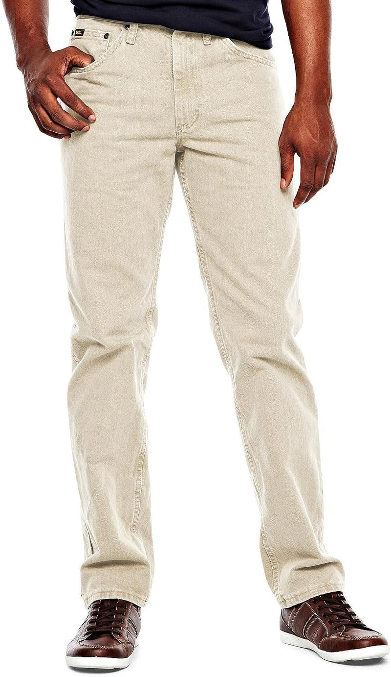 Mens Regular Fit Straight Leg Jean Jeans (pack of 1) - Dune