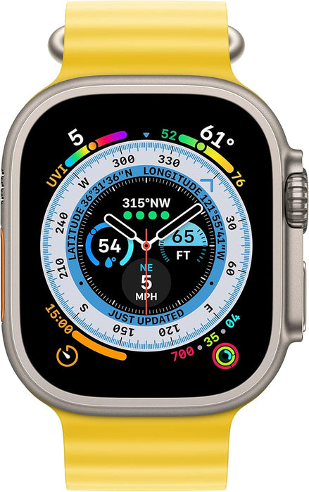 Apple Watch 49mm White Ocean Band Extension
