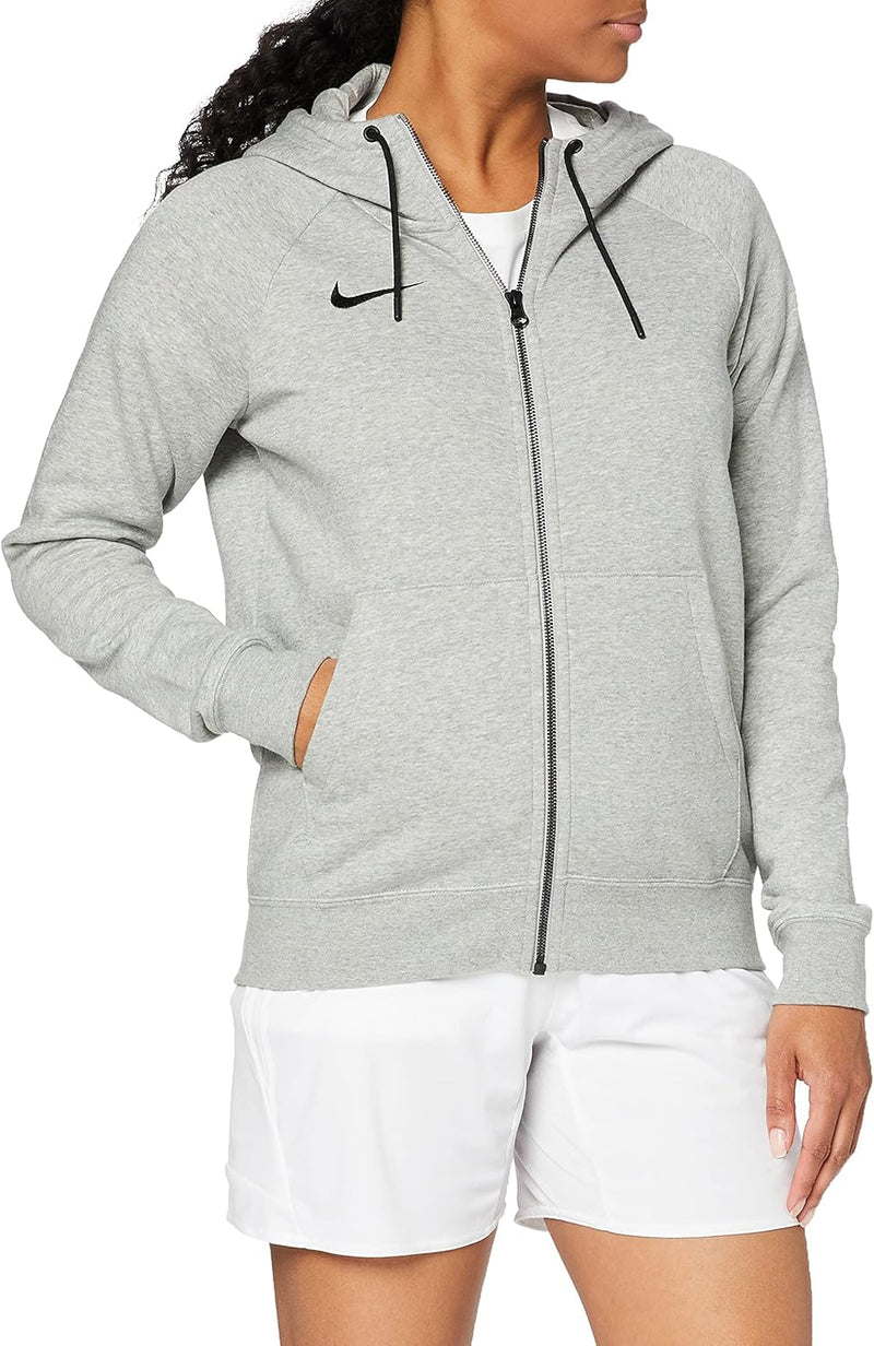 womens FLC PARK20 FZ HOODIE HOODIES (pack of 1) - UNIVERSITY RED/(WHITE)