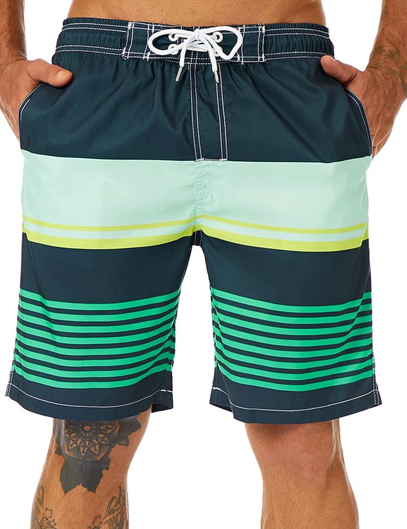 mens Board Shorts Board Shorts - Stripes1