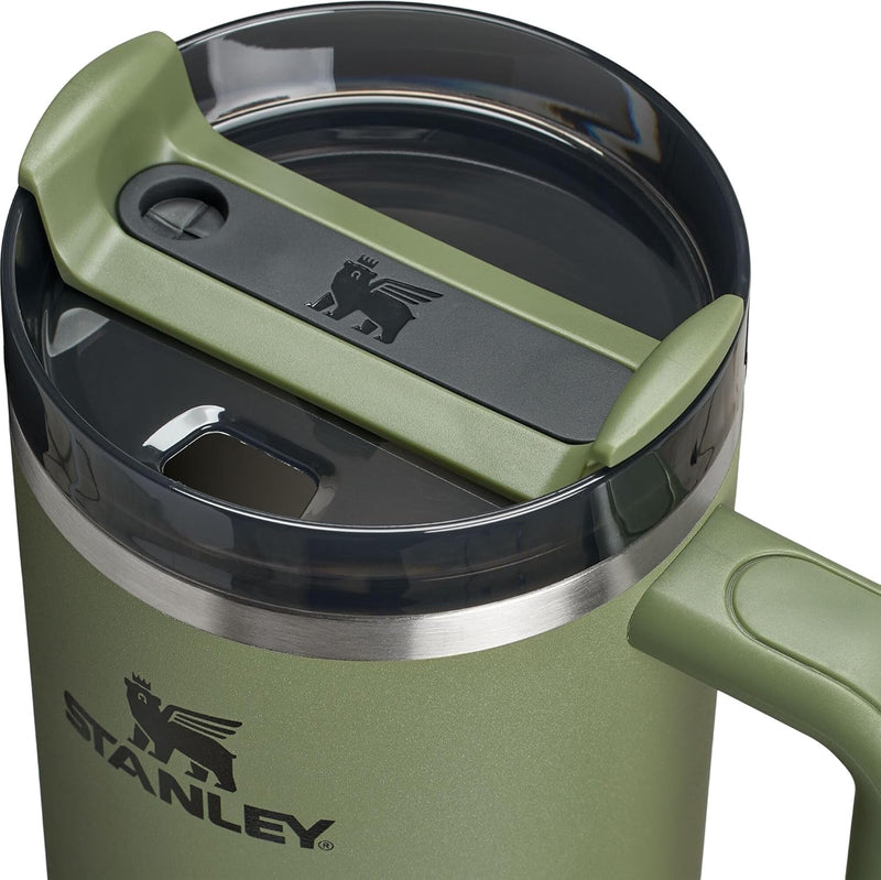 Stanley Quencher H2.0 Tumbler with Handle & Straw 30 oz | Twist On 3-Way Lid | Cupholder Compatible for Travel | Insulated Stainless Steel Cup | BPA-Free | Cherry Blossom