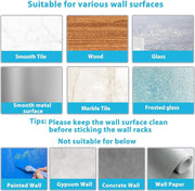 Sulfar Broom and Mop Holder, Pack of 4 Broom Gripper Holds Self Adhesive Reusable No Drilling Super Anti-Slip, Wall Mounted Storage Rack Storage & Organization Your Home, Kitchen Wardrobe