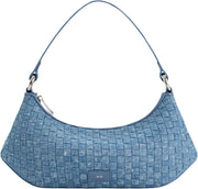 Women's Lily Shoulder Bag - Blue Denim Fabric