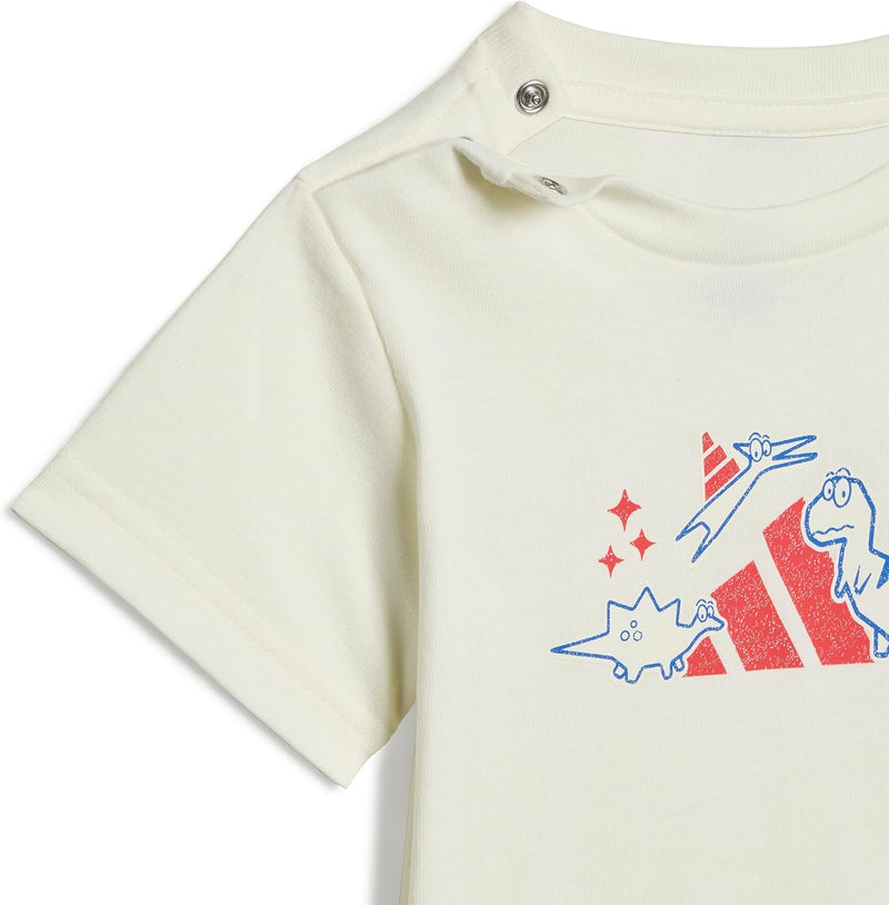 adidas Baby Girls Adiraptor Graphic T-shirt Infant T-Shirt