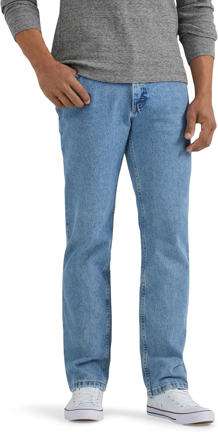 Men's Authentics Mens Classic Regular-fit Jean Jeans - Light Blue
