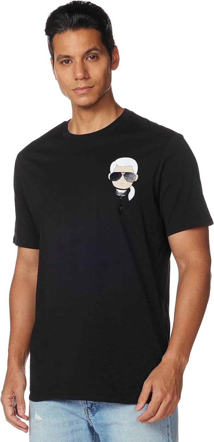 KARL LAGERFELD mens Classic Karl Caharacter T-shirt T-Shirt