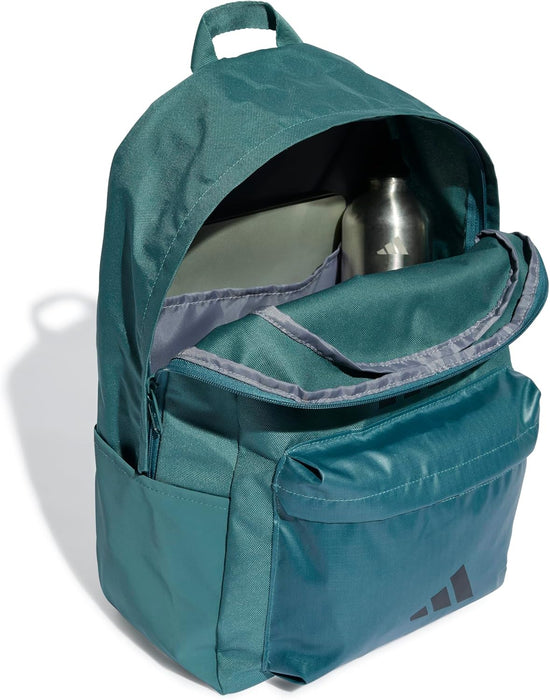 adidas Classic Back-to-School 3-Stripes Backpack Backpack for unisex-adult Green NS